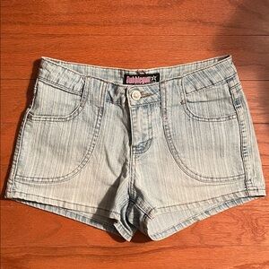 Bubblegum Juniors Faded Blue Jean Shorts